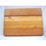 Handcrafted kitchen chopping board