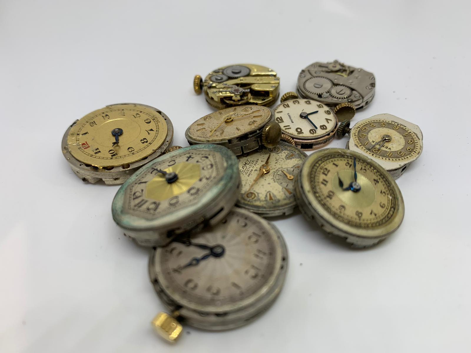 10 x assorted ladies watch movements - Image 2 of 2