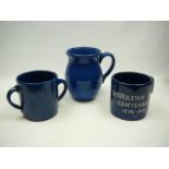 Brannam pottery mugs