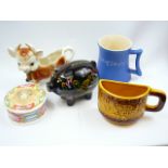 Assorted novelty vintage china