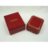 Cartier brooch box