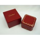 Cartier ring box