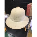 A gentleman's pith helmet.