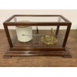 Barograph J.C.McKechnie Edinburgh W:30cm x D:16cm x H:19cm