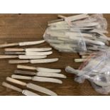 Large quantity of flatware and cutlery