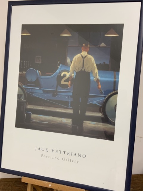 Jack Vettriano Portland gallery poster W:64cm x D:cm x H:84cm