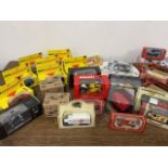 Large quantity of model collectors cars,