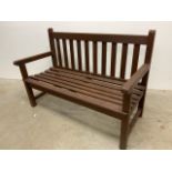 Garden bench 120w x 56d x h83