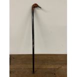 Duck head walking stick. W:cm x D:cm x H:85cm