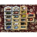Twenty 1:43 scale cars from Hamleys and Days Gone by Lledo