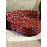 A Curved corner sofa W:140cm x D160:cm x H:67cm