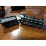 Bing O Gauge 4-4-0 Loco and Tender LNWR black â€œQueen Maryâ€ No.2664, 40cm with tender.