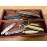 Various pen knives (1 A.F)