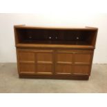 A 20th century TV unit by Nathan. W:102cm x D:44cm x H:75cm