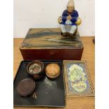 Oriental wares, wood ware etc