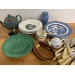 Misc china tems inc five Wedgwood Lugano bowls etc