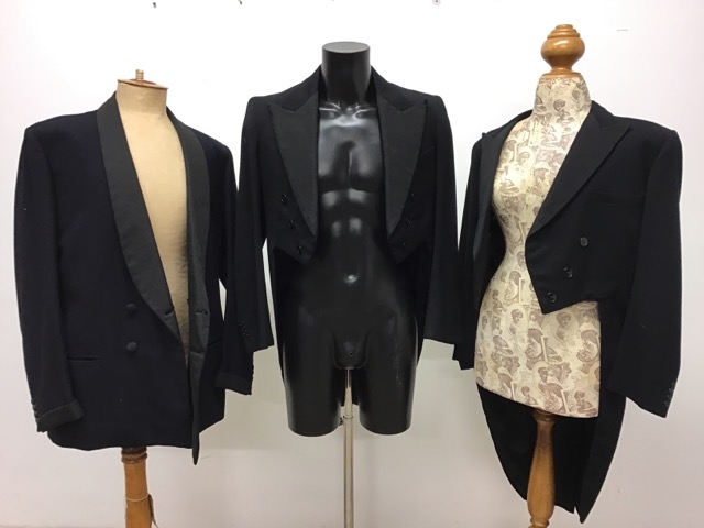 Three vintage gentleman's dinner jackets .Size 40-42R