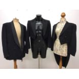 Three vintage gentleman's dinner jackets .Size 40-42R