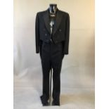 Vintage moss bros 2 piece tailcoat suit. Size 41 reg