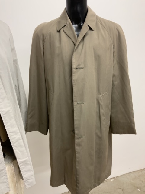 A classic three quarter raincoat by Mulbury size M, together with a vintage lightweight raincoat - Image 2 of 3