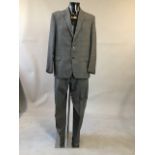 2-piece 1950s wool suit 42" chest, 32" chest, 31" inside leg