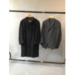 Crombie overcoat by Austin Reed with Vintage Manâs suit