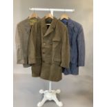 Three 20th Century mens jackets- sizes 42"