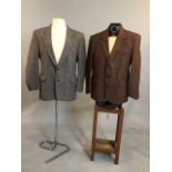 Harris tweed jacket 46" and I other jacket 44"