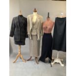 Vintage Dressage Paul Costelloe suits. 1 check wool suit and 1 3 piece linen suit. 2 Nicole Fahri