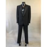 Vintage dinner suit by Balmain. 42" chest. Waist 38" , inside leg 30"