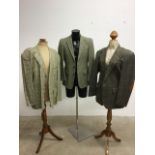 Three vintage gentlemans jackets by Daks and Mulberry. 42S - 44L Z043