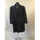 Vintage Crombie cloth overcoat. 50" chest
