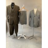 Bespoke tweed plus fours with jacket and gents bespoke tailored suit