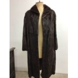 A good quality 1950s sable fur coat