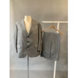 Burberry Prince of Wales check suit Chest 48", Waist 44"