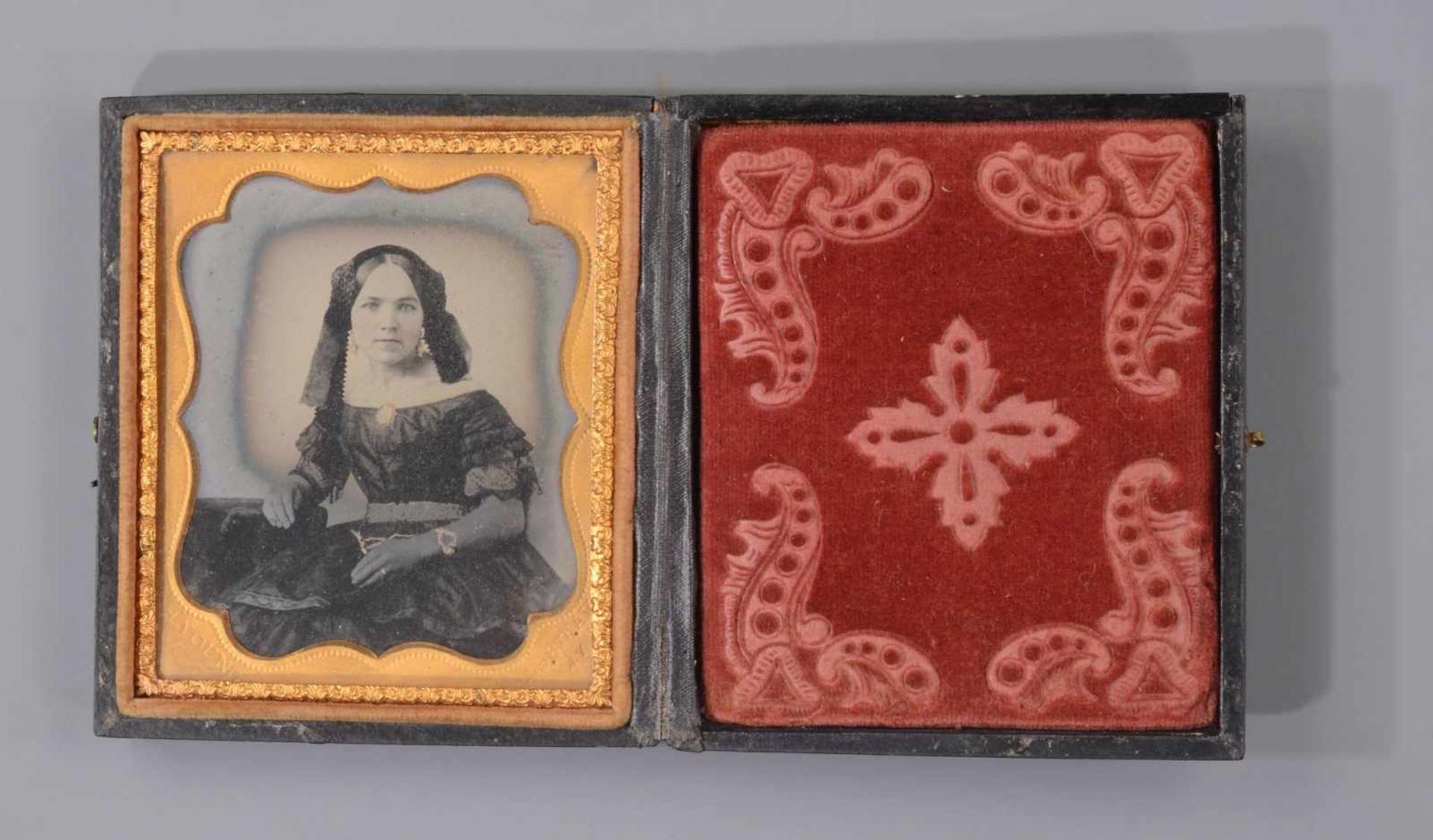 TWO AMBROTYPES AND A DAGUERROTYPE