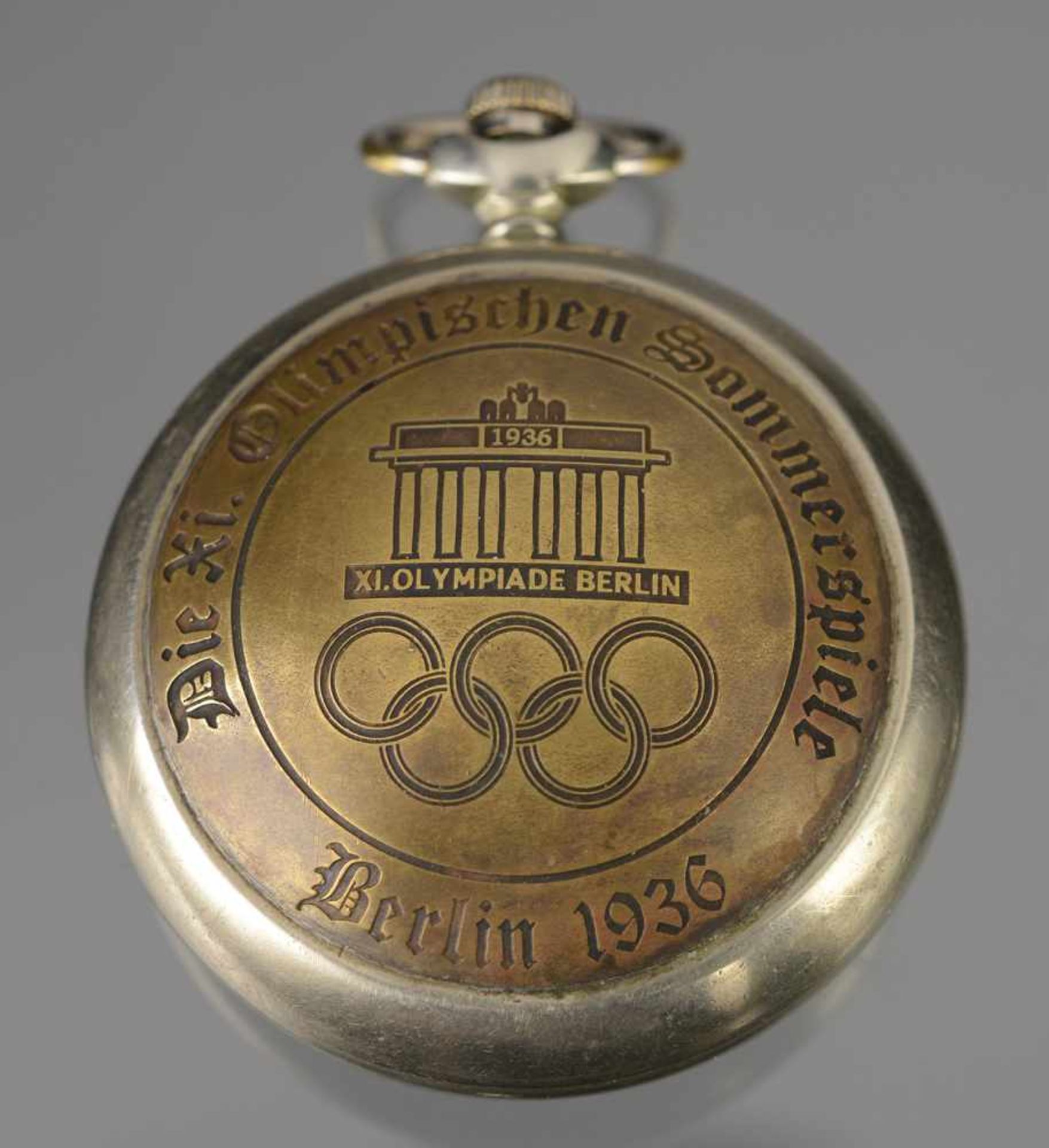 POCKET WATCH XI. OLYMPIADE BERLIN - Bild 2 aus 2