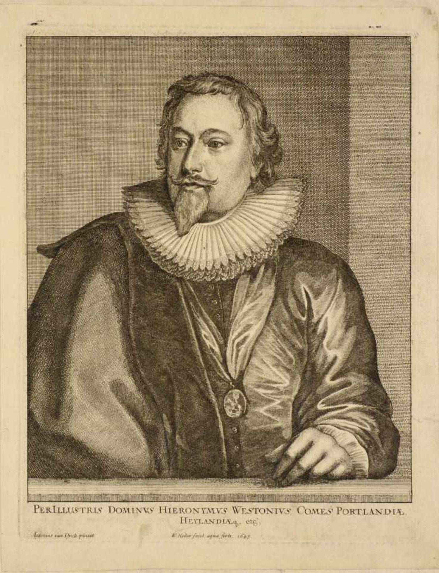 Václav Hollar (1607-1677) Anthonis van Dyck (1599-1641)