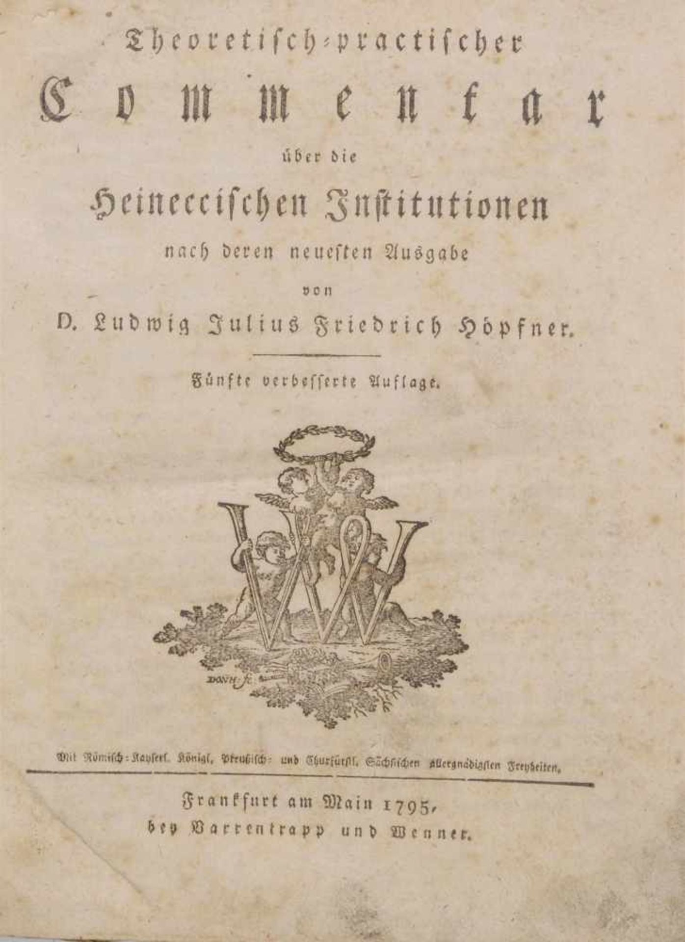TWO BOOKS FROM THE 18TH CENTURY - Bild 2 aus 5