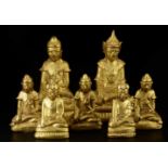 ALTAR STATUETTES OF BUDDHA