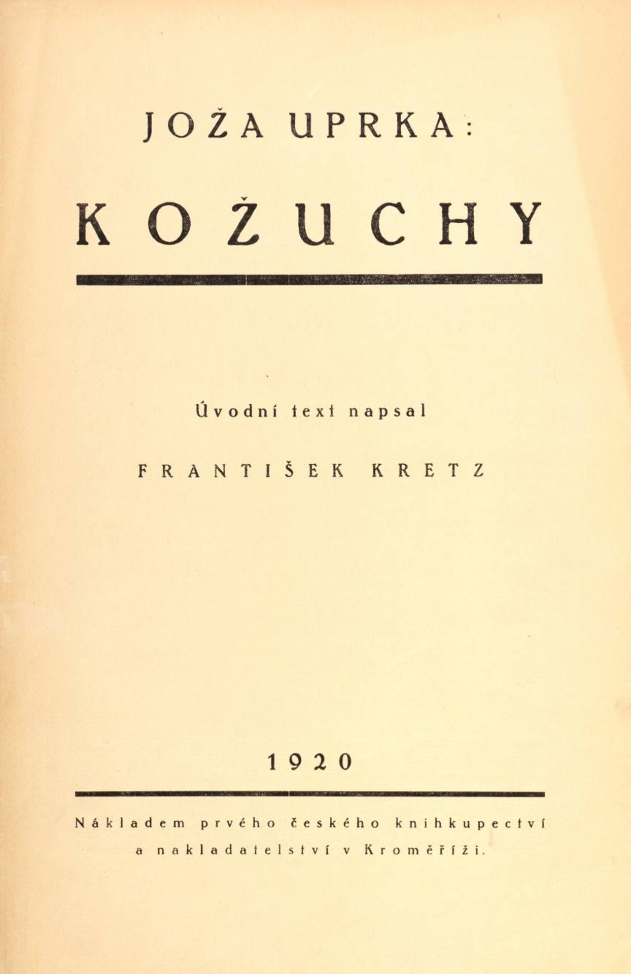 Joža Uprka (1861-1940) Josef Pithart (1869-?) - Bild 2 aus 7