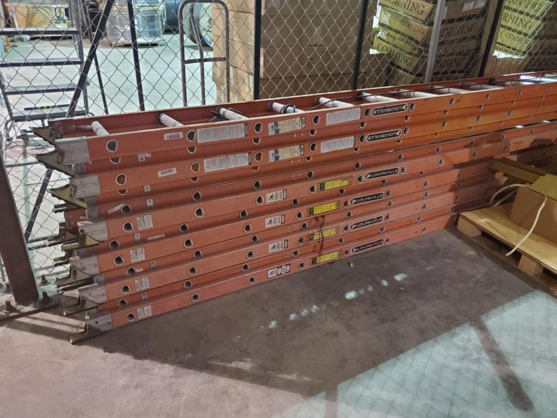 LOT OF 6 26' LADDERS