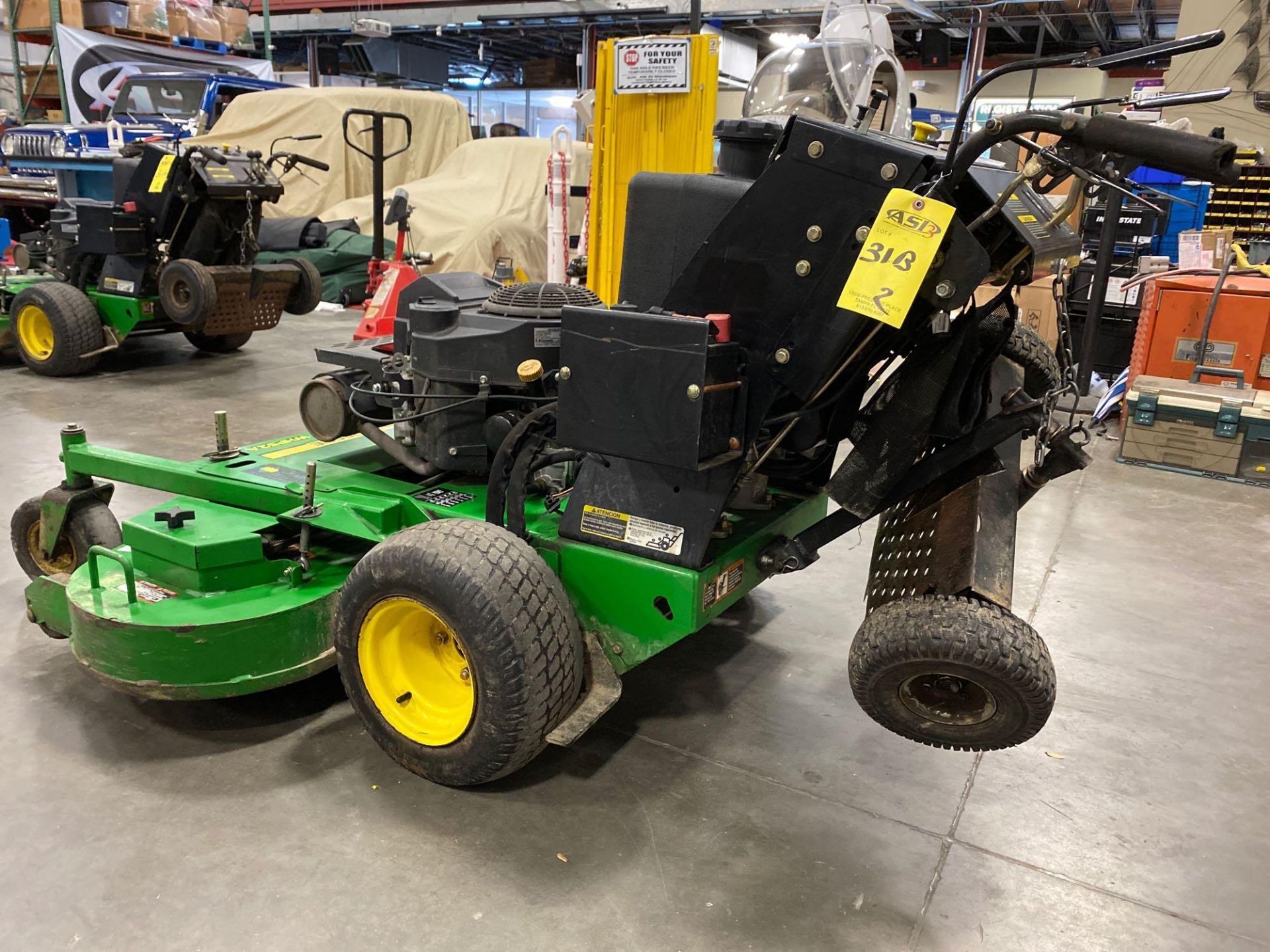 2016 JOHN DEERE WHP52A STAND ON MOWER, 1,362 HOURS SHOWING, 52" DECK, GAS POWERED, RUNS AND OPERATES - Image 3 of 8