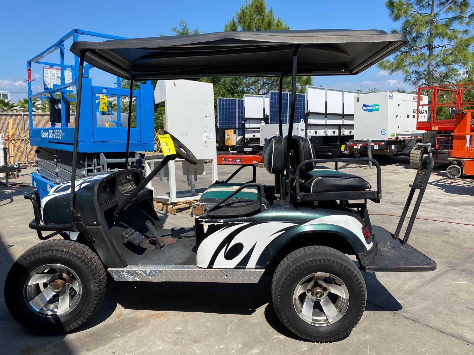 WORKHORSE GAS POWERED GOLF CART, RUNS AND OPERATES