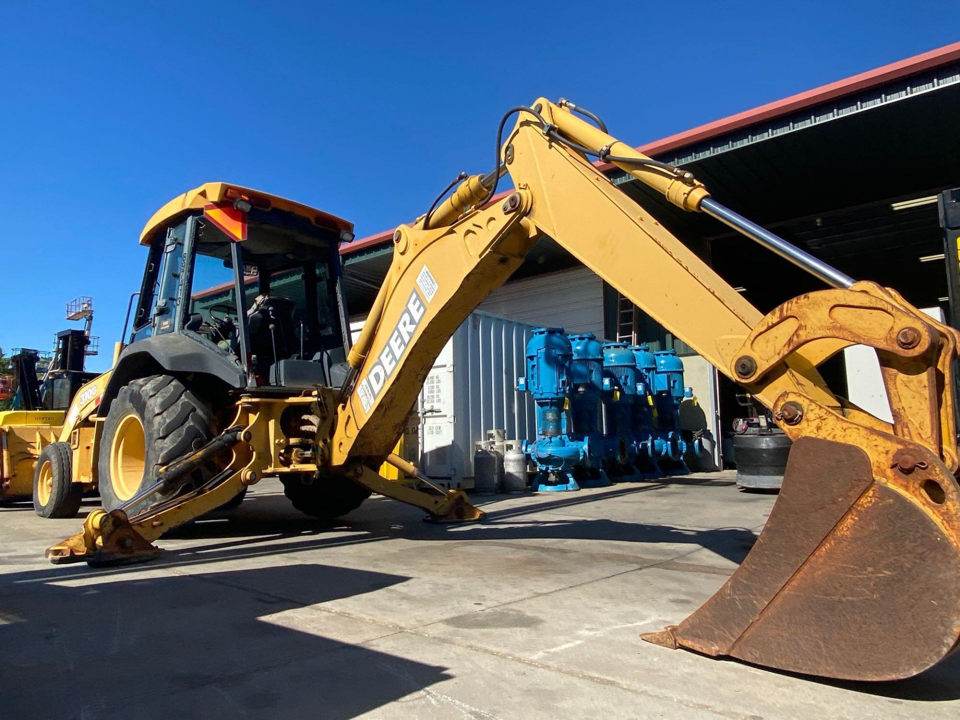 JOHN DEERE 310G DIESEL LOADER/BACKHOE, OUTRIGGERS, RUNS AND OPERATES - Image 10 of 15