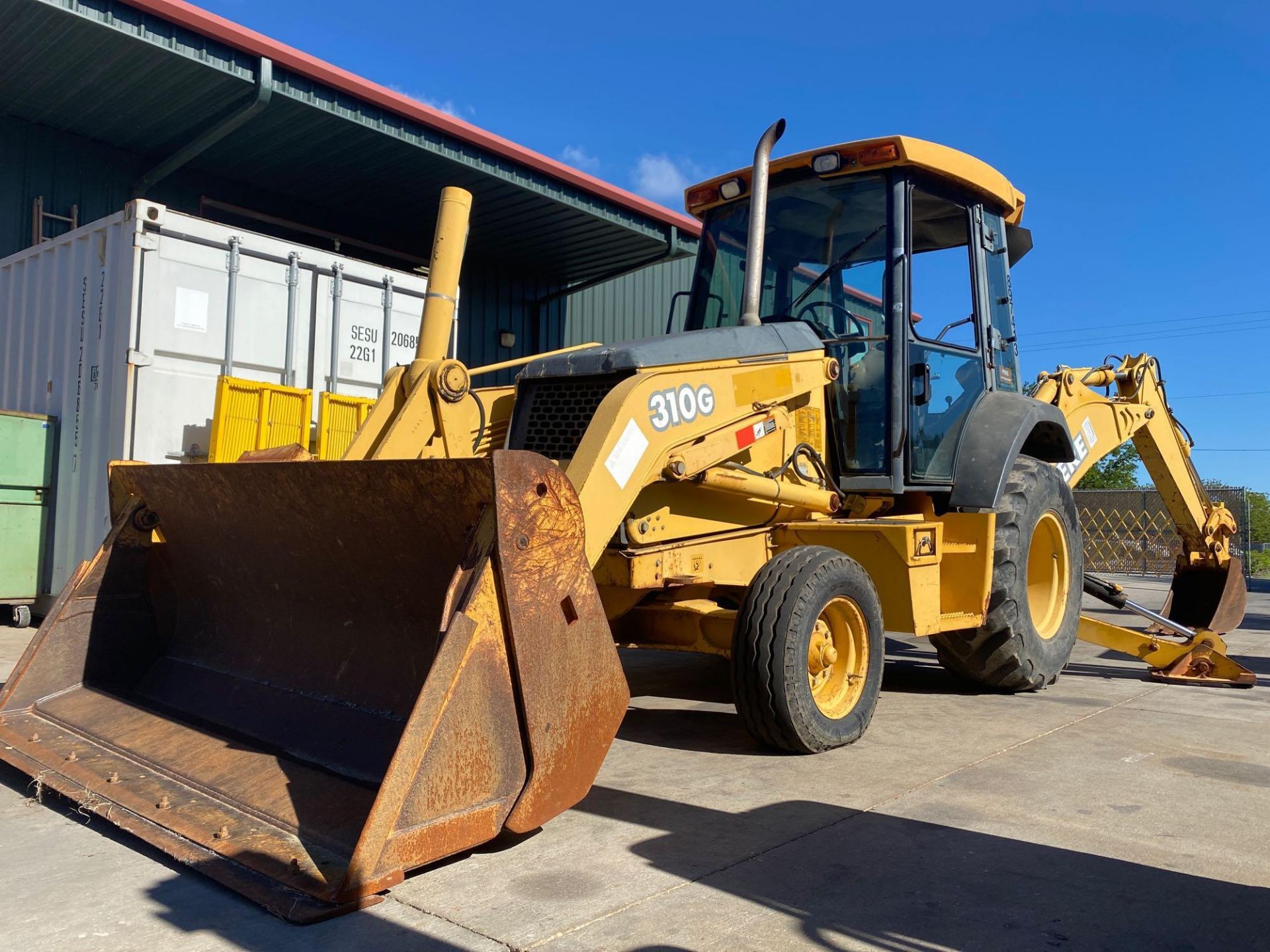 JOHN DEERE 310G DIESEL LOADER/BACKHOE, OUTRIGGERS, RUNS AND OPERATES