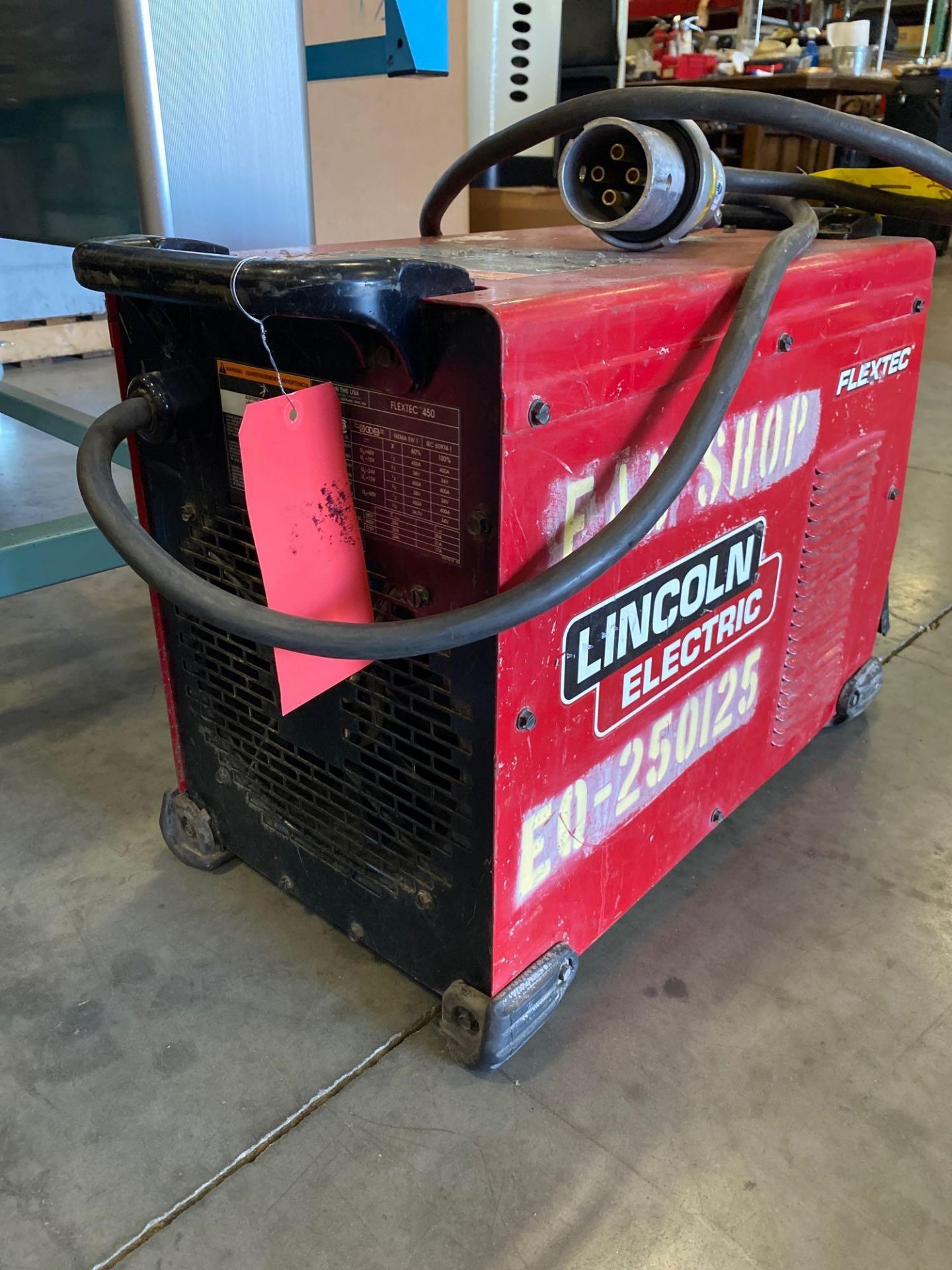 LINCOLN ELECTRIC FLEXTEC 450 WELDER - Image 6 of 7
