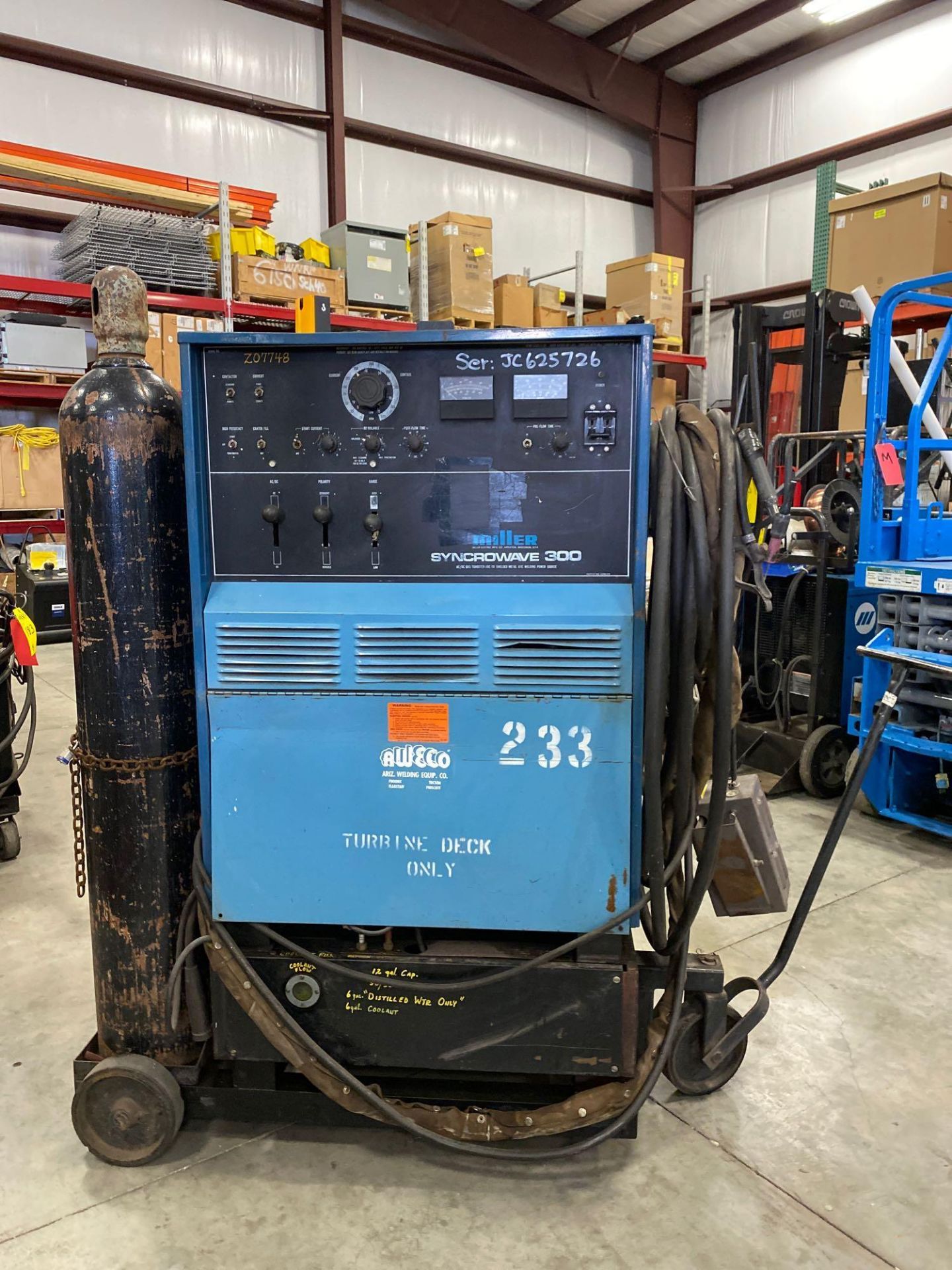 MILLER SYNCROWAVE 300 WELDER