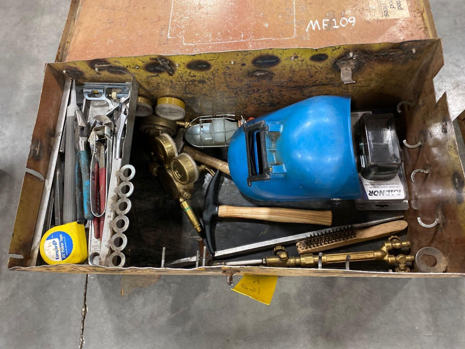 TWO KNACK BOXES WITH WELDING SUPPLIES - Image 4 of 6