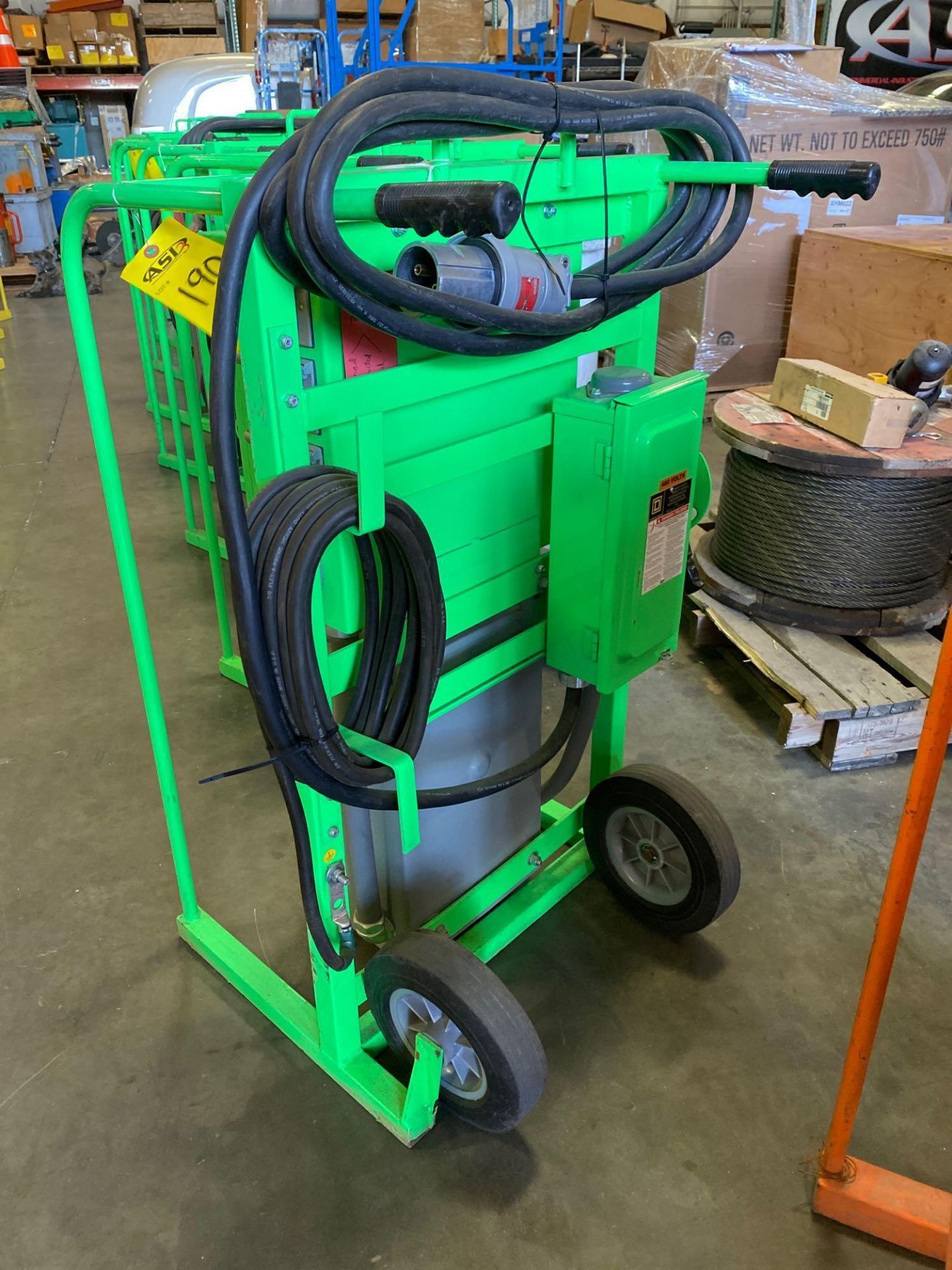 POWER TEMP SYSTEMS, INC POWER DISTRIBUTION CART, TESTED - Image 6 of 10